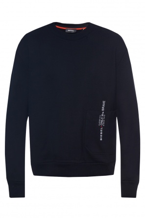 Logo-embroidered sweatshirt, zdjęcie 1 Logo-embroidered sweatshirt od Diesel